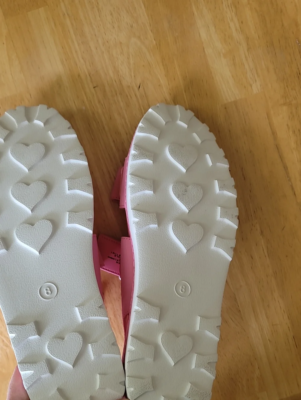 Stoney Clover Lane x Target Pink Heart Sport Strap Sandals